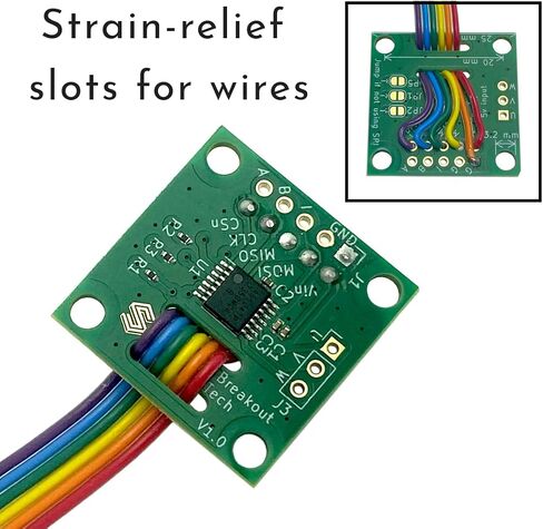 AS5047P MAGNECT ROTARY SESSOR/ANCODER MODULE ، مخرجات SPI/ABI/UVW ، 3.3V 5V Arduino متوافق in Saudi Arabia
