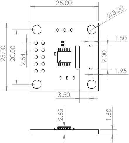 AS5047P MAGNECT ROTARY SESSOR/ANCODER MODULE ، مخرجات SPI/ABI/UVW ، 3.3V 5V Arduino متوافق in Saudi Arabia