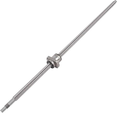 كرات الكرة المعدنية Nut C5 end ballscrew SFY2020 معالجة كرات الأسطوانة مع شفة صامدة الكرة singl لقطع غيار CNC (500 مم) in Saudi Arabia