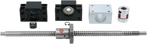 Metal Ball Screw nut 200mm-1000mm Ball Screw Rod SFU1204 with Nut 1204 + BK/BF10 End Suppor + Nut Housing + 8 * 8 Coupler(500mm) in Saudi Arabia