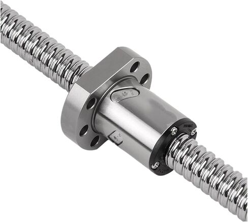Metal Ball Screw nut C7 SFU1605-322mm C7 SFU1204-267mm NUT HOUSING HD12 M10X1 M8X1 LOCKNUT Ballscrew Ballnut Ball Screw 1605 End Machined(M10X1) in Saudi Arabia