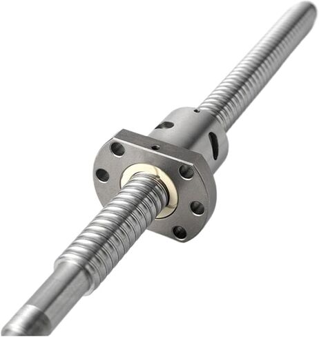 Metal Ball Screw nut C7 SFU1605-322mm C7 SFU1204-267mm NUT HOUSING HD12 M10X1 M8X1 LOCKNUT Ballscrew Ballnut Ball Screw 1605 End Machined(M10X1) in Saudi Arabia