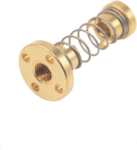 Metal Ball Screw nut T8 Lead Screw Trapezoidal Lead Screw Anti Backlash Spring Loaded Nut Thread 8mm Length 100mm-800mm(450mm) in Saudi Arabia