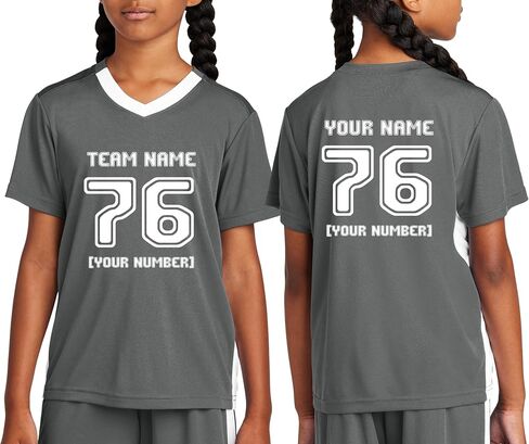 Custom Youth Soccer Jersey Your Name Team Number Personalized Soccer Jersey in Saudi Arabia