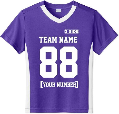 Custom Youth Soccer Jersey Your Name Team Number Personalized Soccer Jersey in Saudi Arabia
