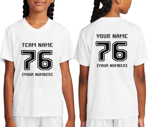 Custom Youth Soccer Jersey Your Name Team Number Personalized Soccer Jersey in Saudi Arabia