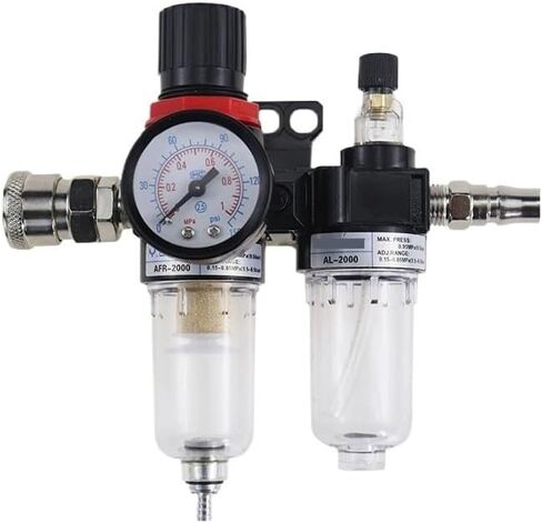 Pneumatic air source processors AFC2000+AL2000 1/4 thread air compressor oil-water separator filter regulator trap valve(Ordinary AFC2000,Gas source) in Saudi Arabia