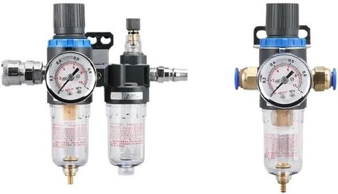 Pneumatic air source processors AFC2000+AL2000 1/4 thread air compressor oil-water separator filter regulator trap valve(Ordinary AFC2000,Gas source) in Saudi Arabia