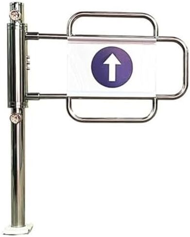 دليل المدخل في اتجاه واحد بوابة تأرجح تلقائية أوتوماتيكية مع سلامة الفولاذ المقاوم للصدأ ، بوابة أمان أرجوحة للمعادن لشرفة المدخل ، باب سياج الختام التلقائي in Kuwait