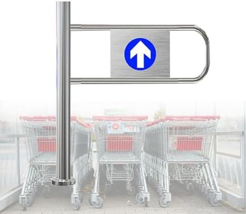 دليل المدخل في اتجاه واحد بوابة تأرجح تلقائي على نطاق واسع مع سلامة الفولاذ المقاوم للصدأ ، بوابة أرجوحة أمان محملة ، بوابة أرجوحة مدخل ، مستودع للمشاة ترانسف in Kuwait