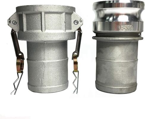 Sigma E300 300C 3" Aluminum Female Male Camlock Hose Barb Coupler Adapter &Clamp in Saudi Arabia