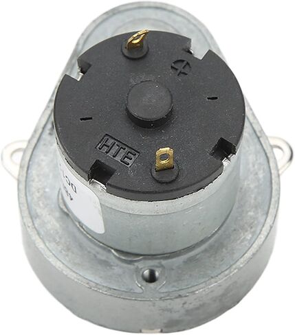 DC GEAR MOTOR 12V 50RPM محرك تقليل قذيفة الألومنيوم الثقيلة مع قفل ذاتي لفائف النحاس لمشاريع روبوتات الأتمتة الصناعية DIY in Saudi Arabia