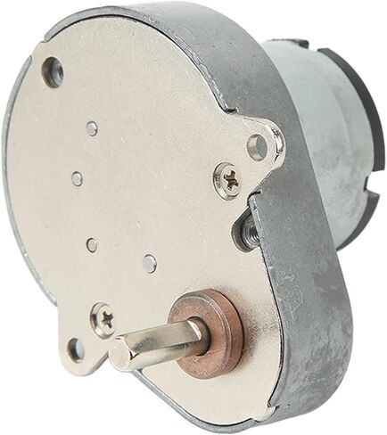DC GEAR MOTOR 12V 50RPM محرك تقليل قذيفة الألومنيوم الثقيلة مع قفل ذاتي لفائف النحاس لمشاريع روبوتات الأتمتة الصناعية DIY in Saudi Arabia