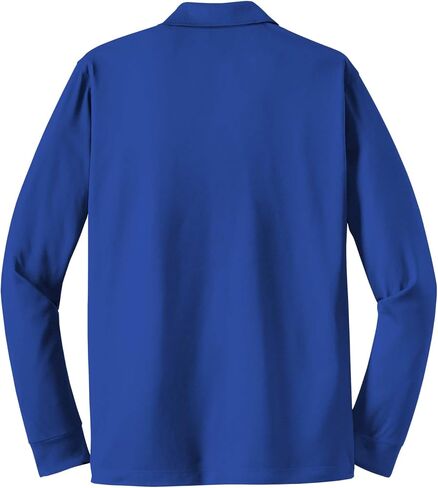 SPORT-TEK Men's Long Sleeve Micropique Sport Wick Polo in Saudi Arabia