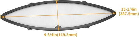 HECASA Porthole Screen Compatible with 2000-2012 Sea Ray Aft Cabin 290 340 Sundancer 270 Sundeck Boat Window Black Plastic (ABS) in Saudi Arabia