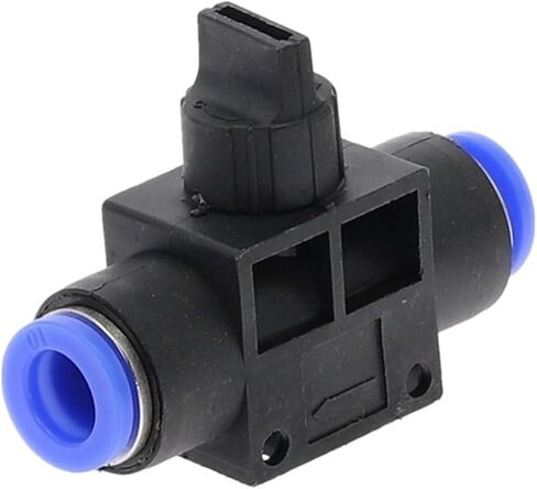 HVFF "Air Pneumatic Hand Valve Fitting 4mm-12mm OD Pube Pube Prape to Conner in Saudi Arabia