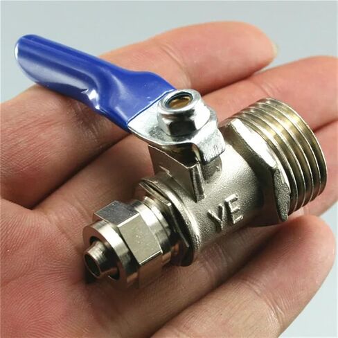 6mm 8mm 10mm 12mm Hole Dia Orange Plastic Handle Metal High-Pressure Tube Needle Type Globe Valve(802) in Saudi Arabia