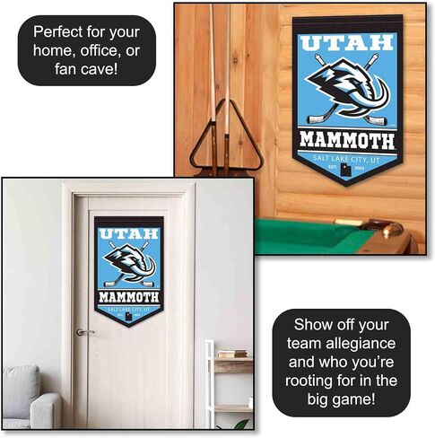 Wincraft Utah Mammoth Logo Banner Pennant in Saudi Arabia
