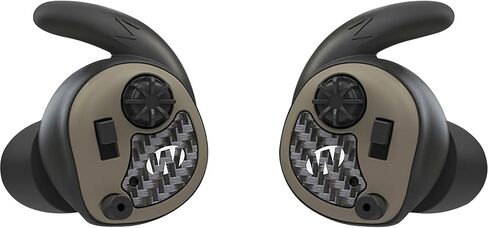 Walker's Silencer Wireless NRR25dB Electronic Sound Suppression Hearing Protection Earbuds for Shooting, Hunting, Range in Saudi Arabia