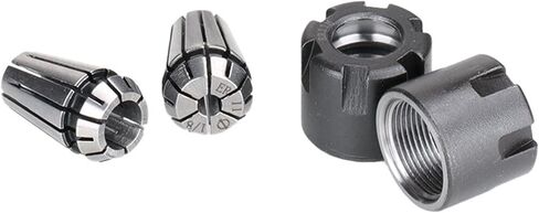 Spring Collet ER11 Collet Chuck 1/8 1/4 مع M -Type ER Nut and Brench Conche Holder 3pcs (Color: 3pcs 1L4 Set) in Kuwait