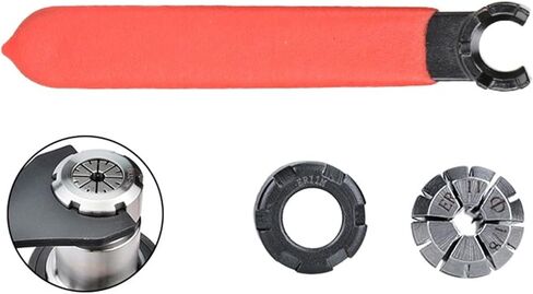Spring Collet ER11 Collet Chuck 1/8 1/4 مع M -Type ER Nut and Brench Conche Holder 3pcs (Color: 3pcs 1L4 Set) in Kuwait