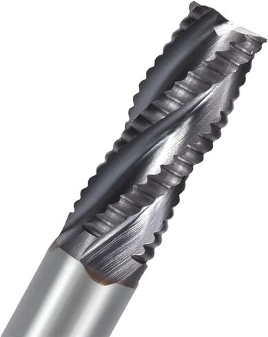 5-16mm الخشن نهاية 4 الناي فائق الموجه جهاز التوجيه بتات لأدوات الصلب الألومنيوم الخشب 1pcs (الحجم: 12xd12x35x85l) in Saudi Arabia