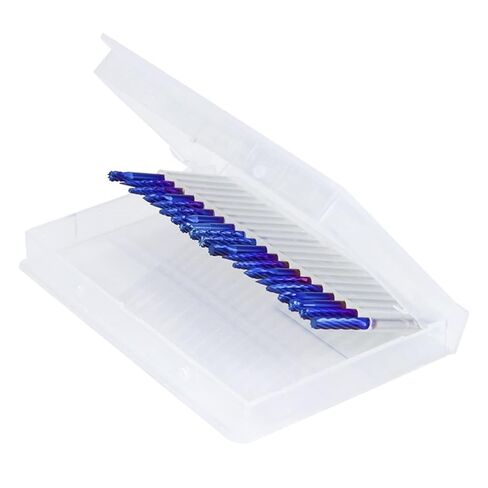 مقاطع دوارة لدغية واحدة مزدوجة الكربيد كربيد الملفات لملفات دوارة خشبية 3x3mm لروتين 20pcs in Kuwait