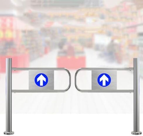 دليل المدخل في اتجاه واحد بوابة أرجوحة التلقائي التلقائي مع سلامة الفولاذ المقاوم للصدأ ، بوابة سلامة إغلاق تلقائي في اتجاه واحد. in Kuwait