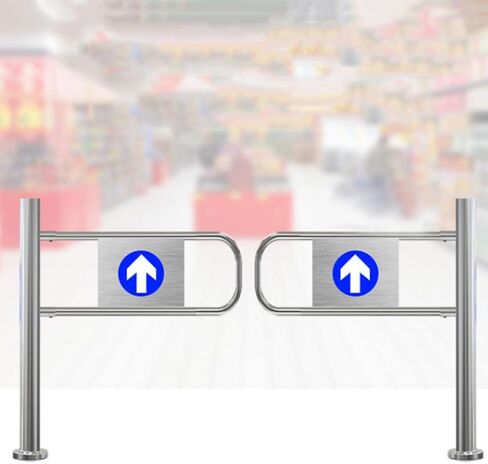 دليل المدخل في اتجاه واحد بوابة أرجوحة التلقائي التلقائي مع سلامة الفولاذ المقاوم للصدأ ، بوابة سلامة إغلاق تلقائي في اتجاه واحد. in Kuwait