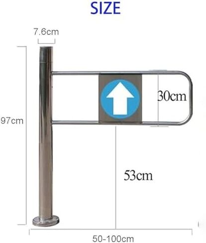 دليل المدخل في اتجاه واحد بوابة تأرجح تلقائية أوتوماتيكي مع سلامة الفولاذ المقاوم للصدأ ، بوابة الأرجوحة التلقائية في اتجاه واحد ، مرور/مدخل/مدخل إغلاق أوتوماتيكي 1-واو in Kuwait