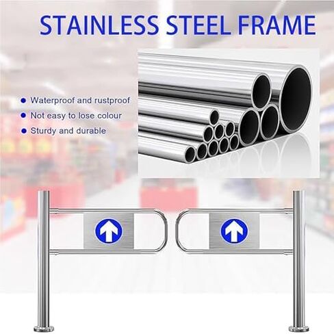 دليل المدخل في اتجاه واحد بوابة تأرجح تلقائية أوتوماتيكي مع سلامة الفولاذ المقاوم للصدأ ، بوابة الأرجوحة التلقائية في اتجاه واحد ، مرور/مدخل/مدخل إغلاق أوتوماتيكي 1-واو in Kuwait