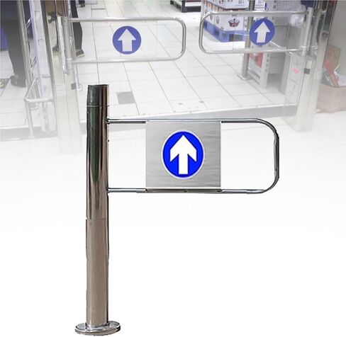 دليل المدخل في اتجاه واحد بوابة تأرجح تلقائية أوتوماتيكي مع سلامة الفولاذ المقاوم للصدأ ، بوابة الأرجوحة التلقائية في اتجاه واحد ، مرور/مدخل/مدخل إغلاق أوتوماتيكي 1-واو in Kuwait