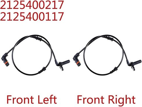 2125400117 2125400217 مستشعر سرعة مستشعر سرعة مستشعر ABS مناسب لـ W212 S212 x218 CLS C218 W212 S212 (اليسار الأمامي (FL)) in Saudi Arabia