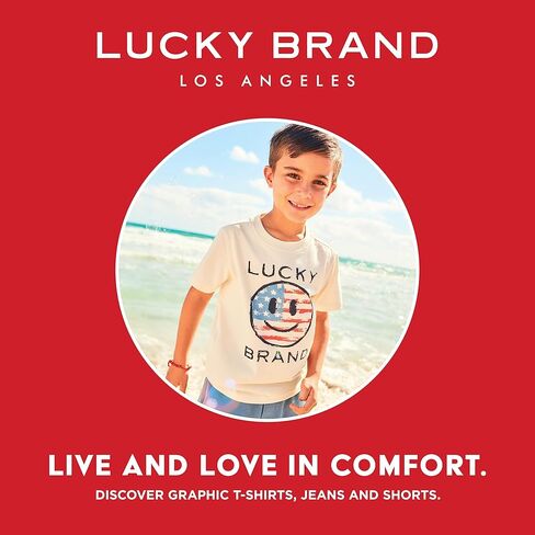 Lucky Brand Boys 'On Fleece Jogger Sweatpant ، إغلاق الرباط in Saudi Arabia