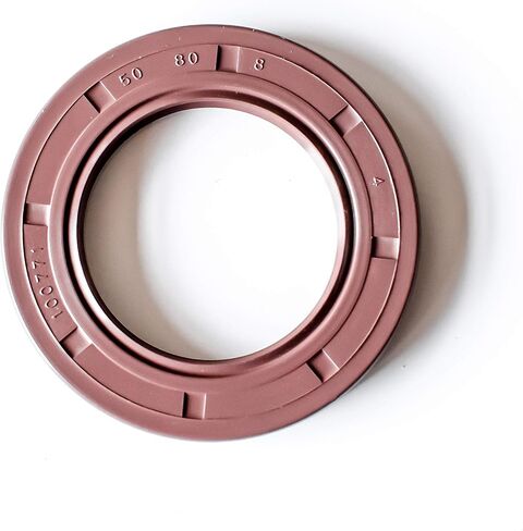 Eai 50mm × 80 مم × 8 مم FPM/FKM TC الشفة المزدوجة مع ختم زيت الزنبرك الفولاذ المقاوم للصدأ. شركات. /W VITON SHAFT SEAL in Saudi Arabia