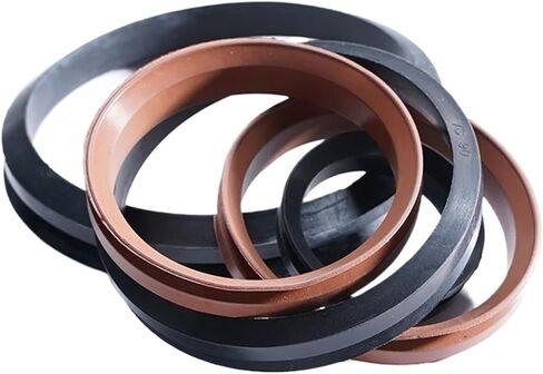 VS5-VS20-VS22-VS25-VS30 VS199 Type O Ring Sealing Gasket Cuff NBR(Nitrile Butadiene Rubber) Rubber Rotary Water Shaft Seal(VS-35(2pcs)) in Saudi Arabia