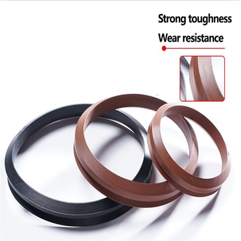 VS5-VS20-VS22-VS25-VS30 VS199 Type O Ring Sealing Gasket Cuff NBR(Nitrile Butadiene Rubber) Rubber Rotary Water Shaft Seal(VS-35(2pcs)) in Saudi Arabia