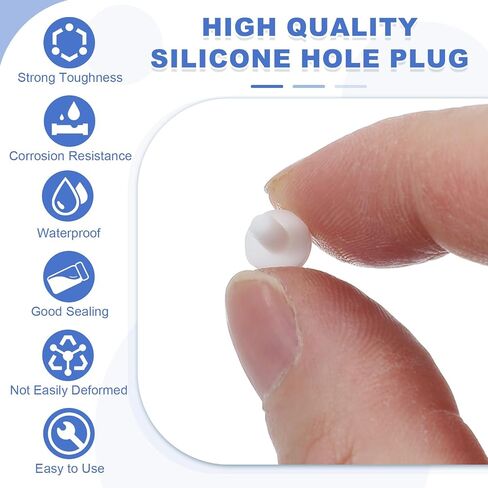 UXCELL 25 PCS T على شكل سد سيليكون على شكل ، ضياء 3 مم/0.12 بوصة مرنة سدادة سدادة سدادة قابلة لإعادة استخدام سدادة قابلة لإعادة الاستخدام in Saudi Arabia
