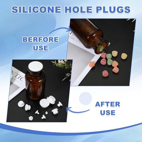 UXCELL 25 PCS T على شكل سد سيليكون على شكل ، ضياء 3 مم/0.12 بوصة مرنة سدادة سدادة سدادة قابلة لإعادة استخدام سدادة قابلة لإعادة الاستخدام in Saudi Arabia