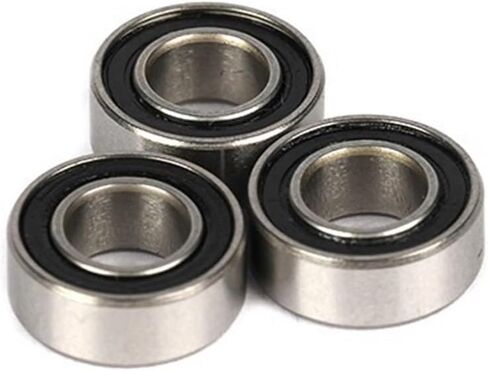 S683 2RS ​​3x7x3 M من الفولاذ المقاوم للصدأ تحمل 683 S683 SMR683 SMR683 2RS ​​محامل محامل المطاط 5pcs in Saudi Arabia