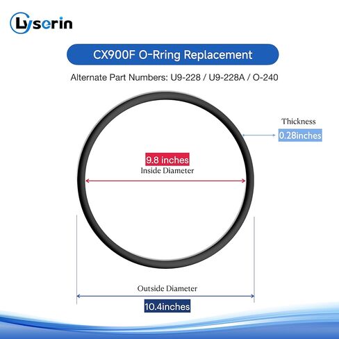 مرشح CX900F استبدال حلقة O-Ring متوافق مع سلسلة مرشح Hayward Star-Clear Plus وخزان الفصل (1/Pack) in Saudi Arabia