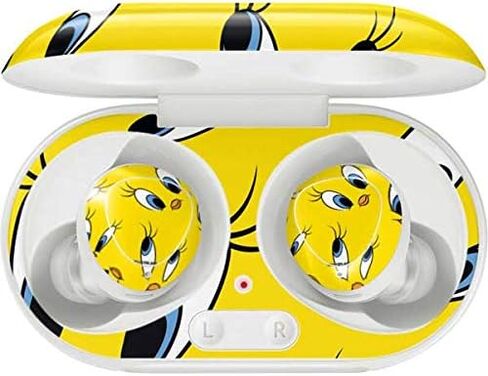 Skinit Skinit Audio Audio Skin متوافق مع Samsung Galaxy Buds+ - Warner Bros Tweety Tweety Super -Size Design in Saudi Arabia