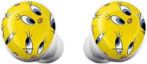 Skinit Skinit Audio Audio Skin متوافق مع Samsung Galaxy Buds+ - Warner Bros Tweety Tweety Super -Size Design in Saudi Arabia