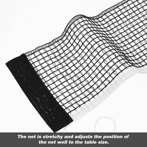 Pong Net Nylon Table Tenniswith Clamp Professional Training Practice Portable Grip Holder Clip Accessories in Saudi Arabia
