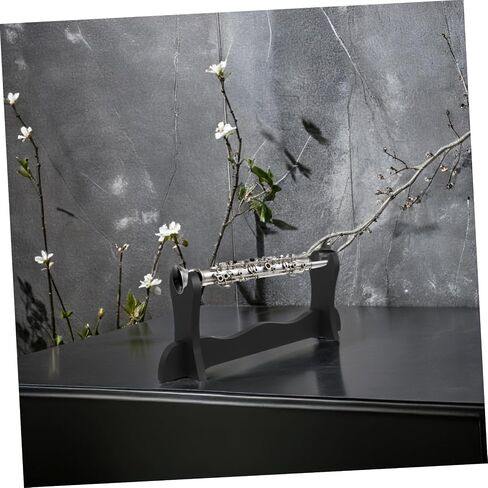 Toyandona Flute Organizer Stand Selegant Desktop Flute Rack للتخزين الأنيق للموسيقيين الموفرة للمساحة. in Saudi Arabia