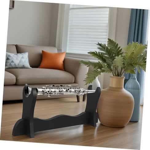 Toyandona Flute Organizer Stand Selegant Desktop Flute Rack للتخزين الأنيق للموسيقيين الموفرة للمساحة. in Saudi Arabia