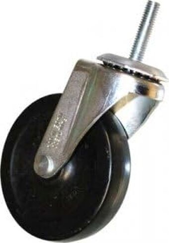 Rubbermaid 1304-L3 Black 4" Swivel Caster For 1304 Tilt Truck in Saudi Arabia