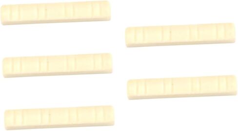 5pcs Guitar Nut Saddle String Mandolin Replacement Part Acoustic Guitar Accessories Easy Install Remove in Saudi Arabia