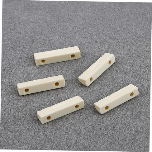 5pcs Guitar Nut Saddle String Mandolin Replacement Part Acoustic Guitar Accessories Easy Install Remove in Saudi Arabia