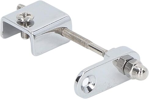 Mandolin Pickguard Mounting Bracket with Screws for Replacement - Silver Metal Accessory for Mandolin Guitar in Saudi Arabia